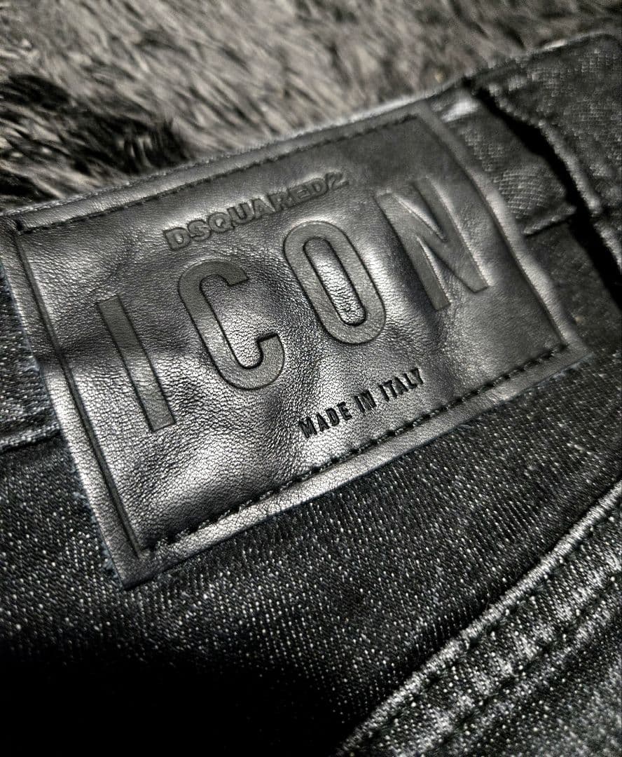 DSQUARED / ディースクエアード サイドラインロゴ デニム 42