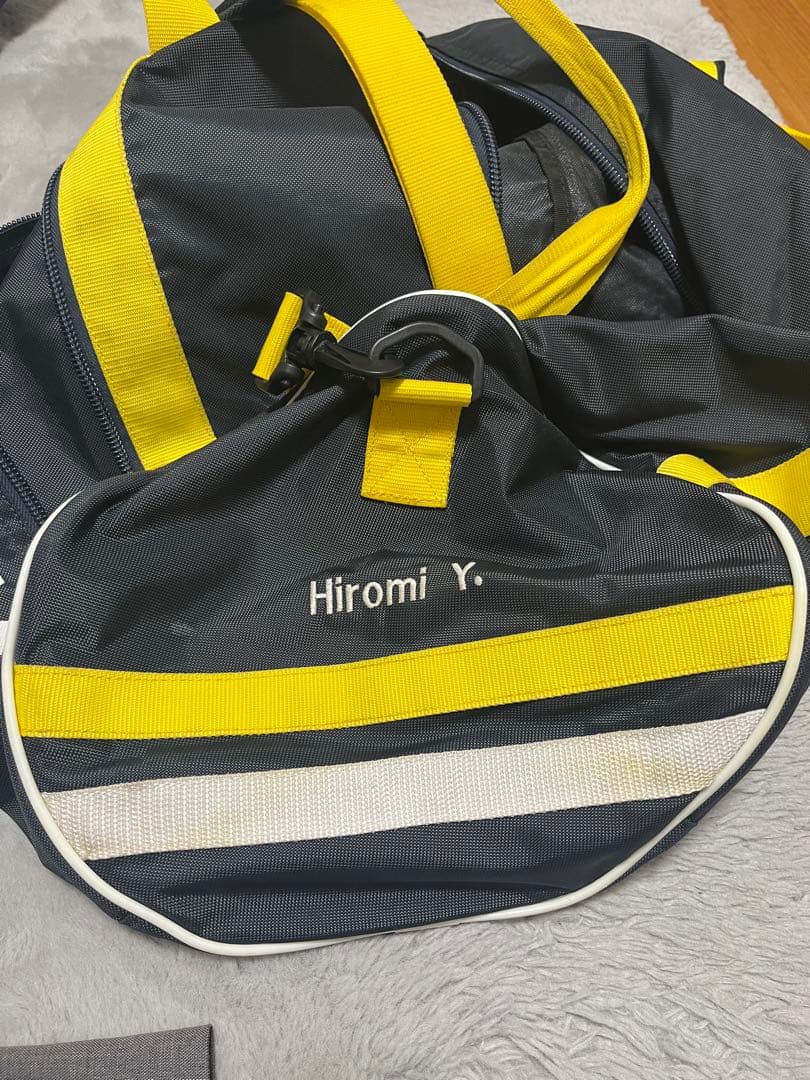 a*o様 Mizuno チアリーディングバッグ ネイビー/イエロー