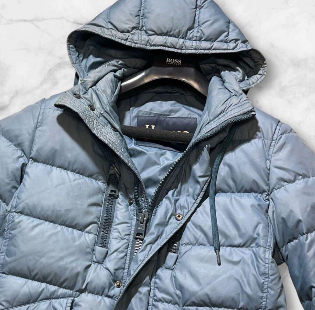 定価20万】ヘルノ ダウンジャケット フード2way ライトブルー 2025年版