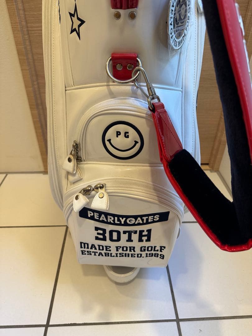 PEARLY GATES 30周年記念キャディバッグ　かわいい