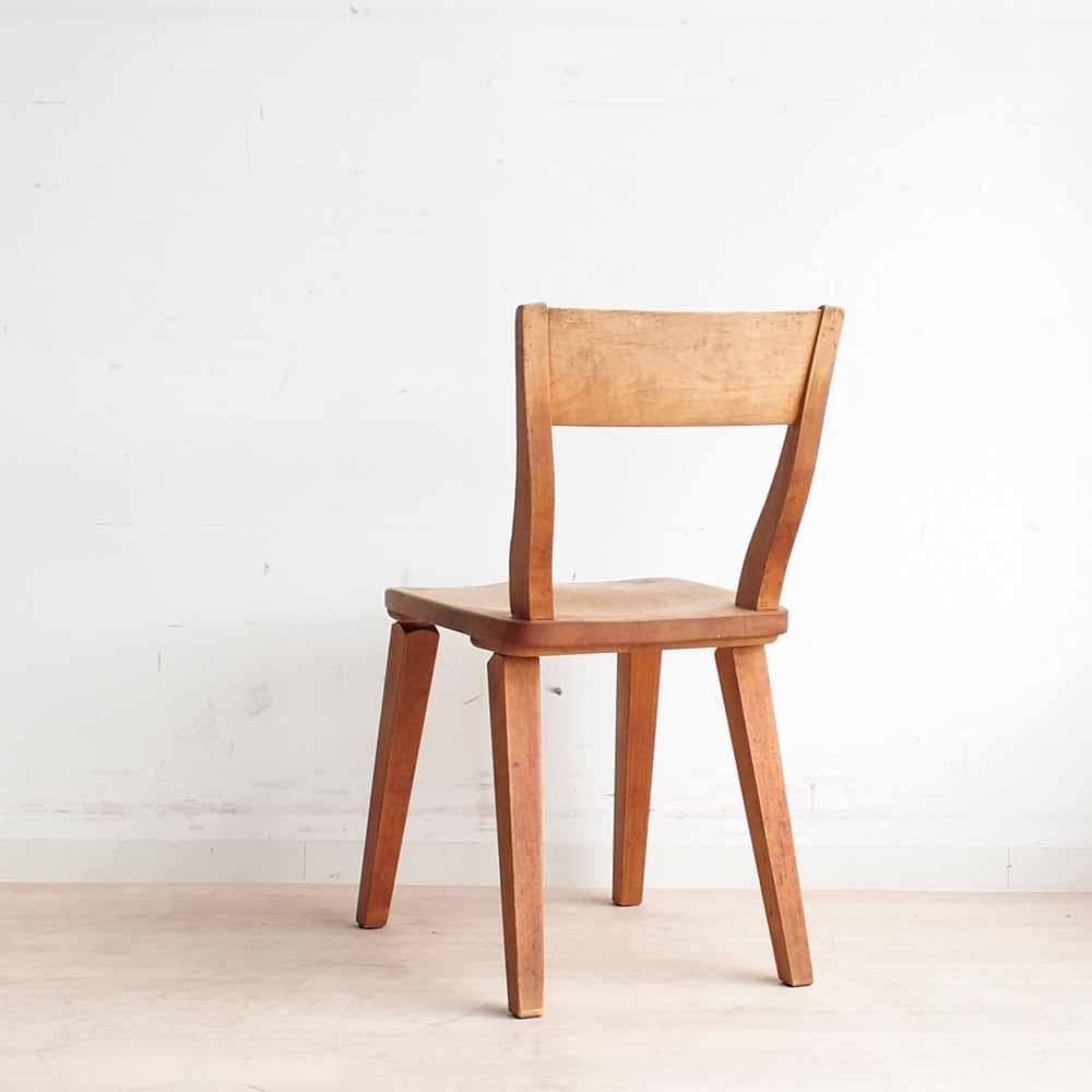 イクスス/ikususu アルダー無垢材 ダイニングチェア A ZR24261