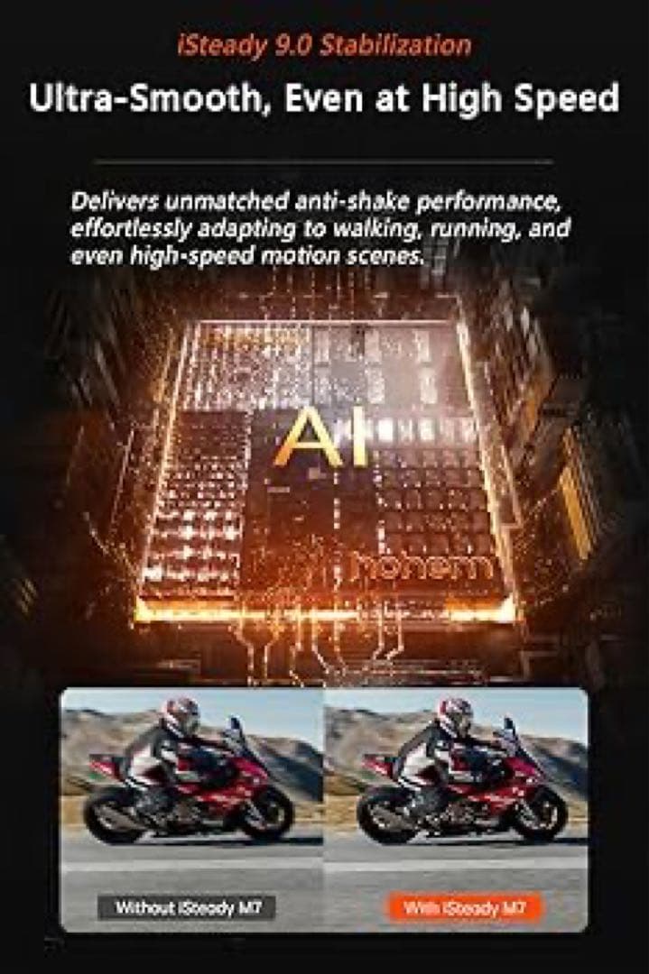 hohem M7 スマホ ジンバル スタビライザー