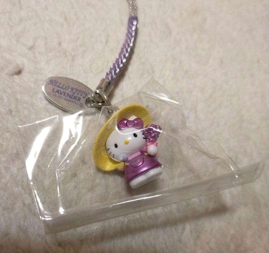 ご当地キティ 北海道限定 10周年特別バージョン ラベンダー 麦わら帽子