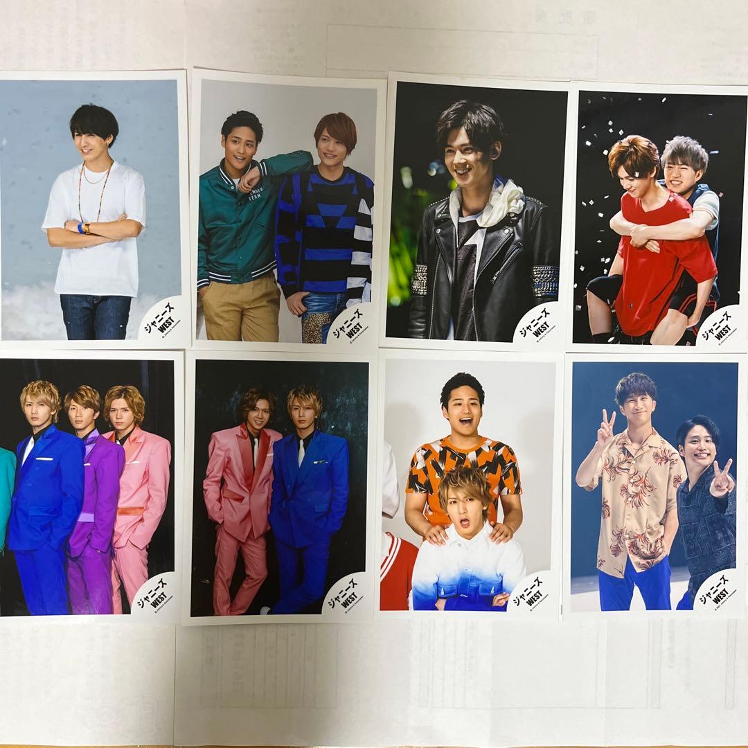 WEST. 公式写真19枚 集合・ペア・個人 - メルカリ