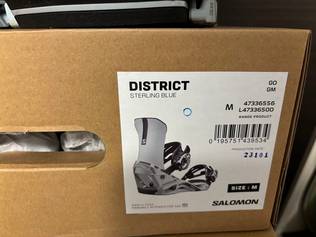 DUSTY サロモン ディストリクト M ビンディング