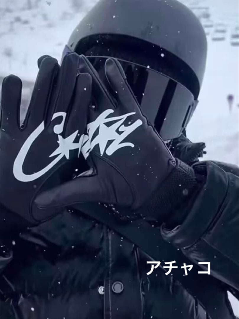 corteiz LEATHER GLOVE レザー 手袋