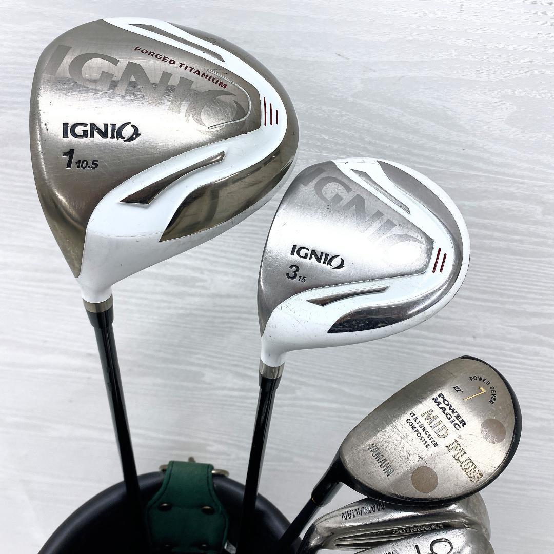 左利き レフティ IGNIO イグニオ マルマン ゴルフ クラブ 初心者 セット
