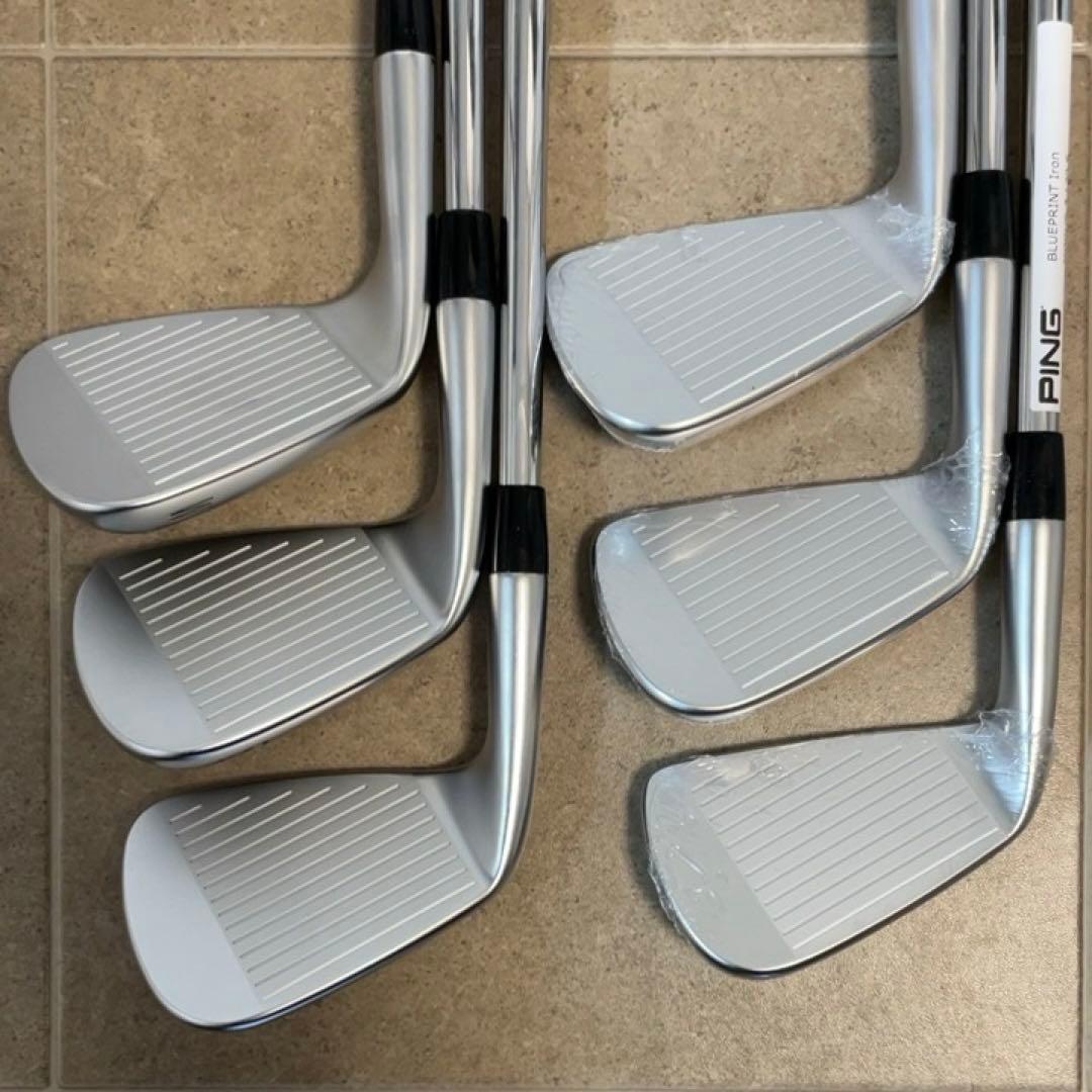 新品 PING BLUEPRINT 5〜W 6本 ピン ブループリント ブラック