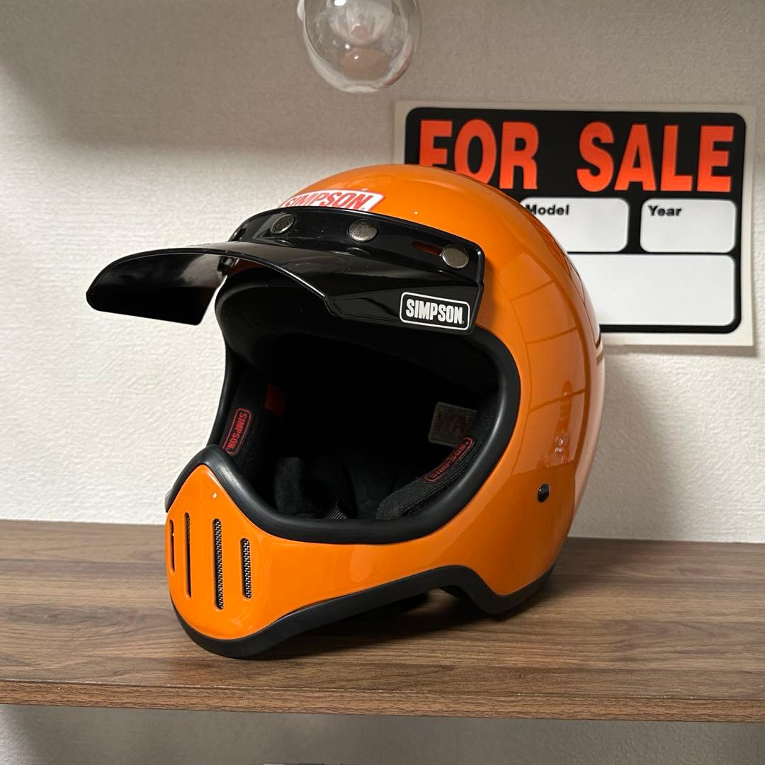 SIMPSON シンプソン M50 バイザー付き XL 【すぐ発送・送料込】 - メルカリ