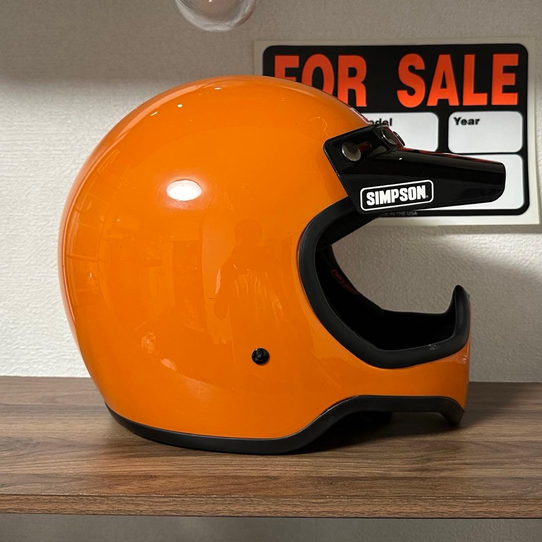 SIMPSON シンプソン M50 バイザー付き XL 【すぐ発送・送料込】 - メルカリ