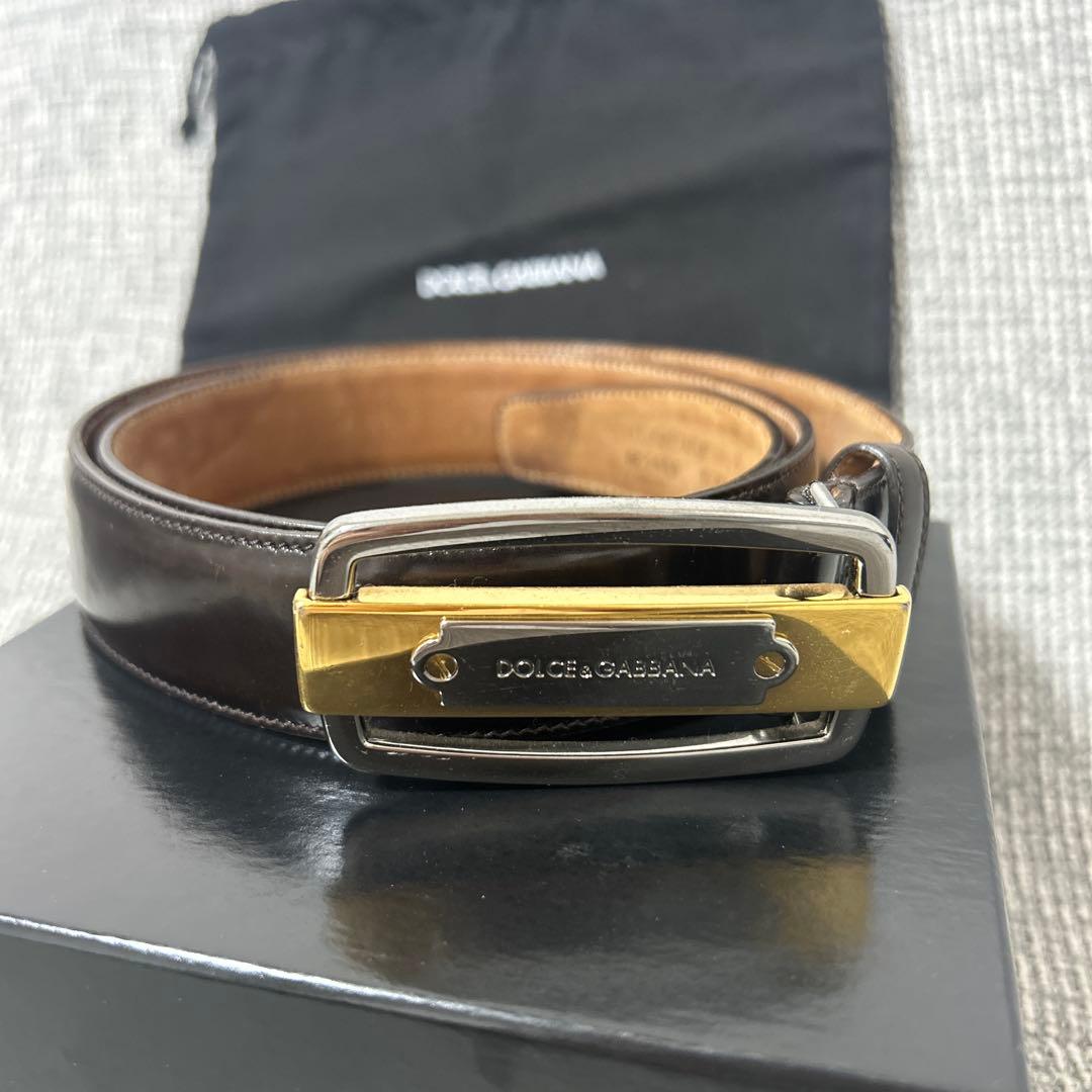 ドルチェ&ガッバーナ ベルト（箱、巾着付） - メルカリ