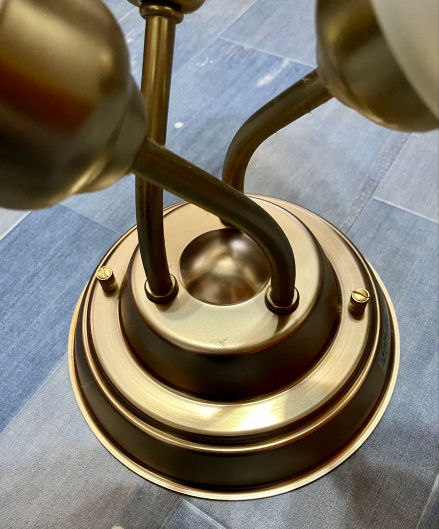 N3588 天井吊下型　白熱灯　小型シャンデリア　National