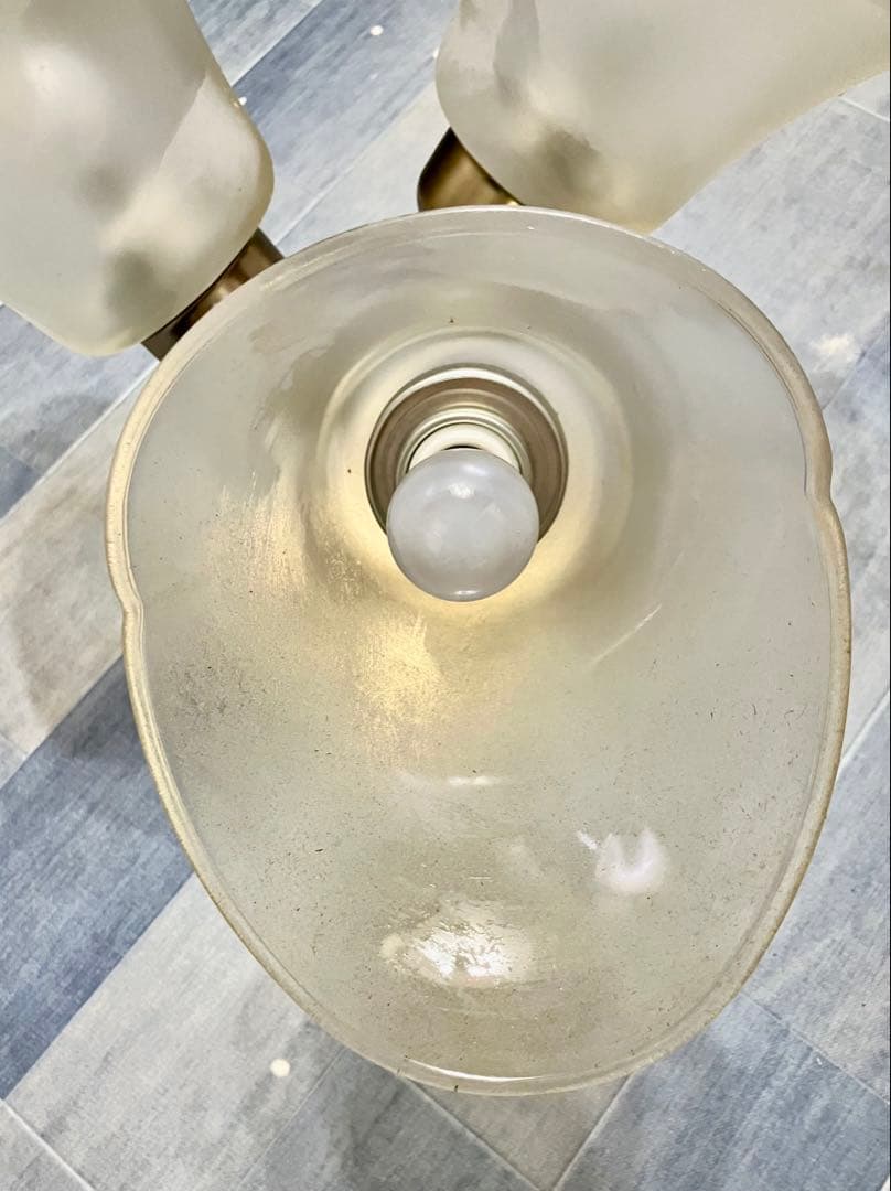 N3588 天井吊下型　白熱灯　小型シャンデリア　National