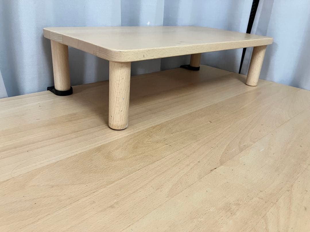 無印良品　ブナ材デスク・幅１２０ｃｍ