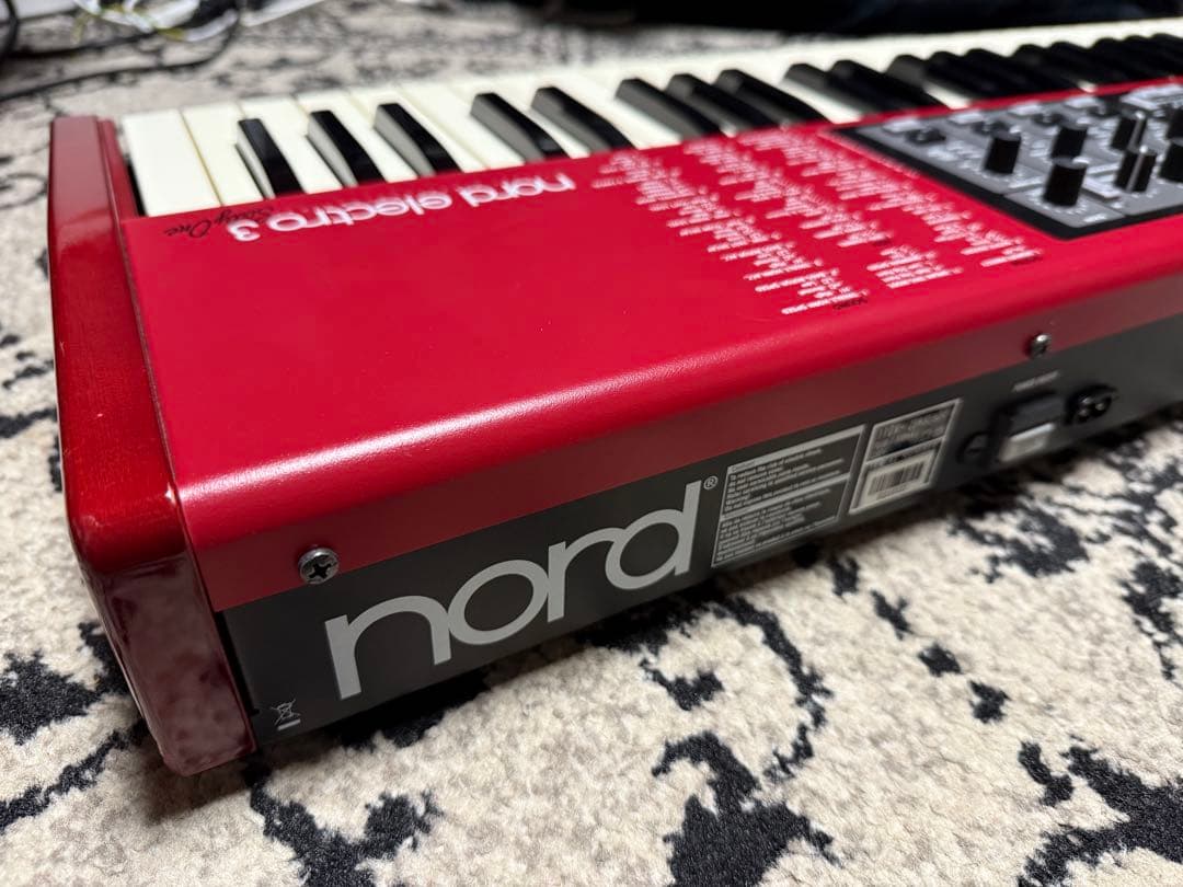 ノードエレクトロ3 Clavia Nord 61Key 純正ソフトケース付