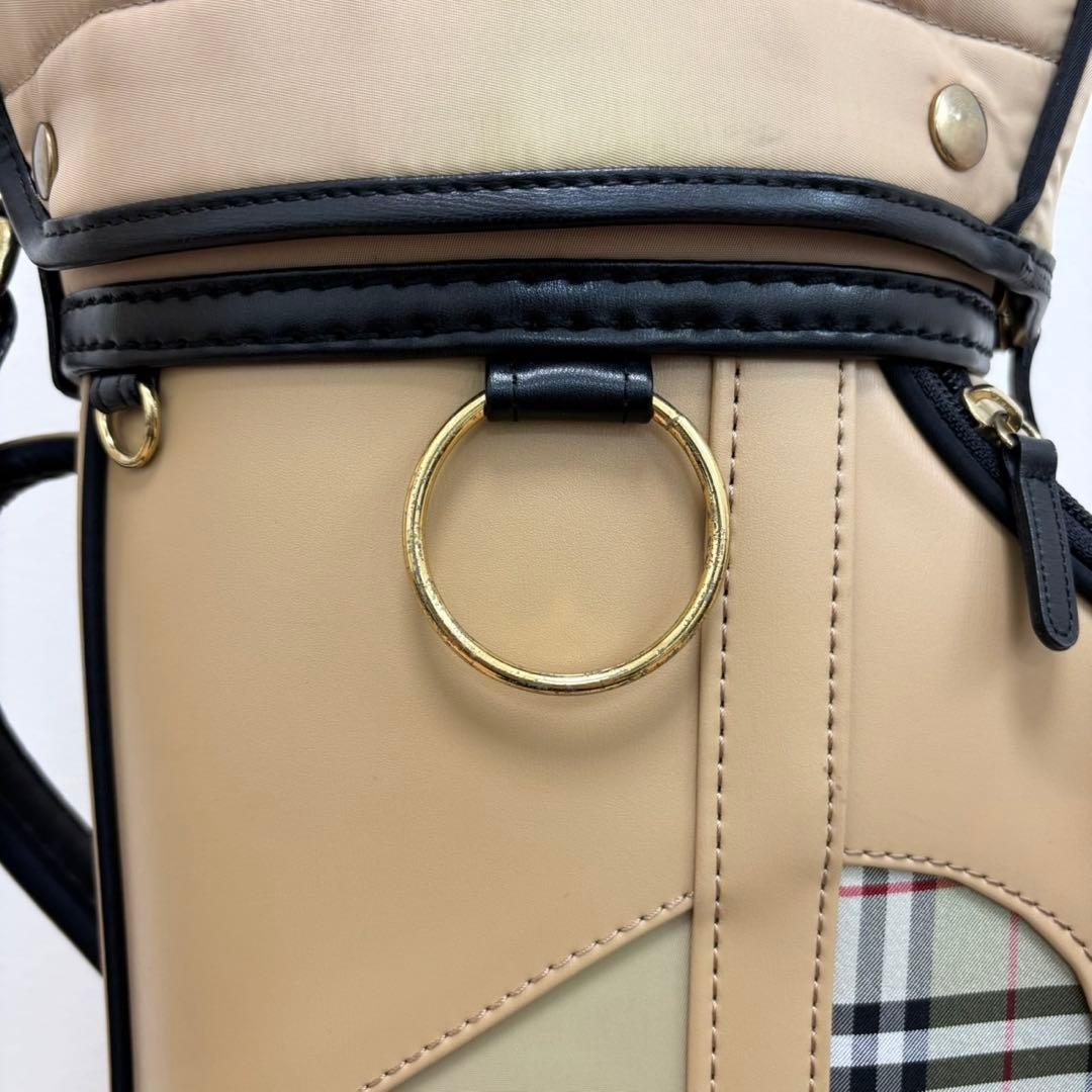 BURBERRYS バーバリー キャディバッグ ゴルフバッグ カート式