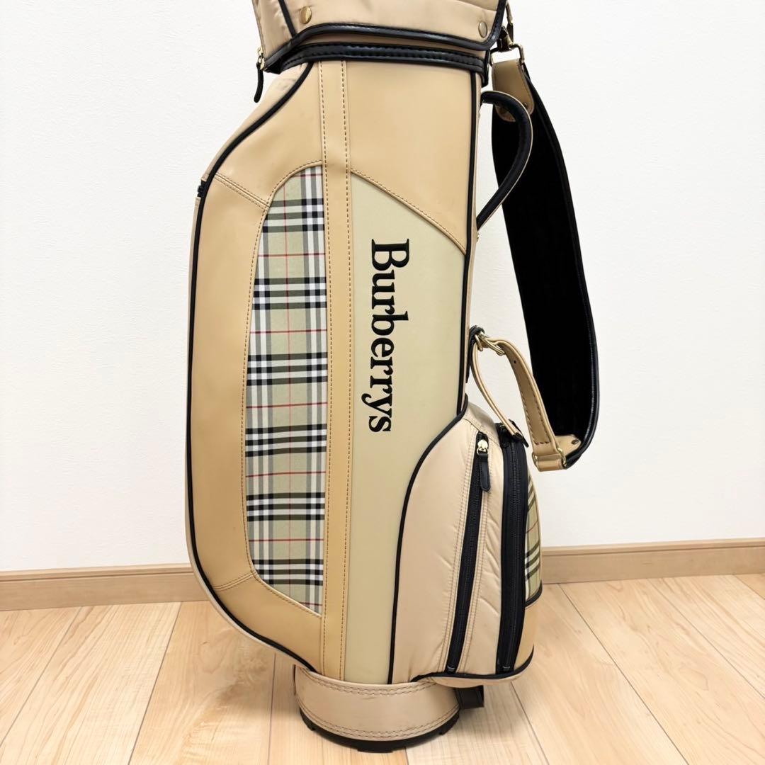 BURBERRYS バーバリー キャディバッグ ゴルフバッグ カート式