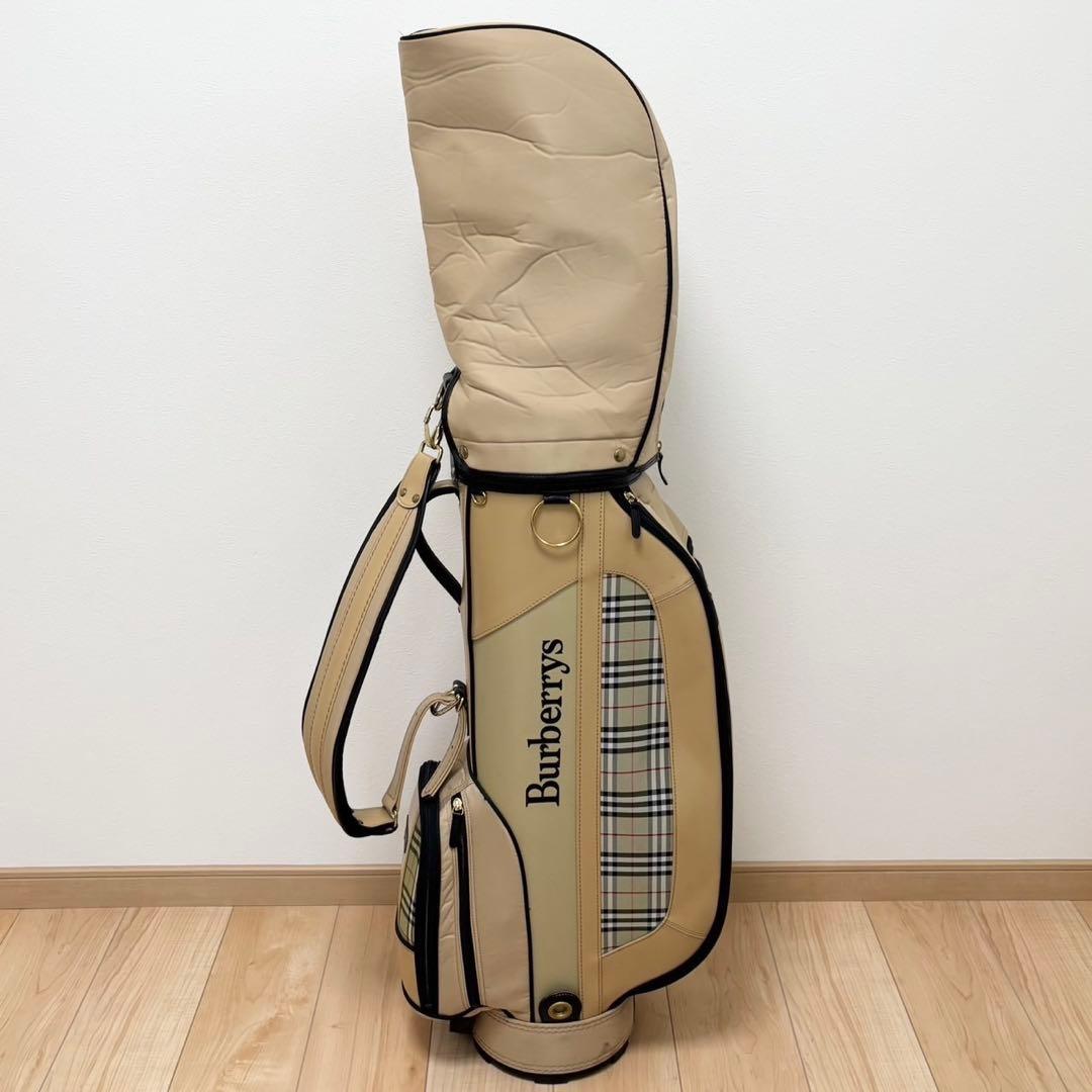 BURBERRYS バーバリー キャディバッグ ゴルフバッグ カート式