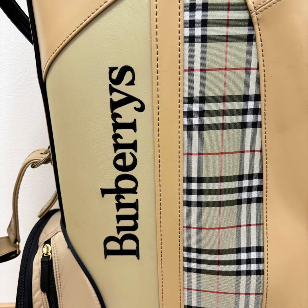 BURBERRYS バーバリー キャディバッグ ゴルフバッグ カート式