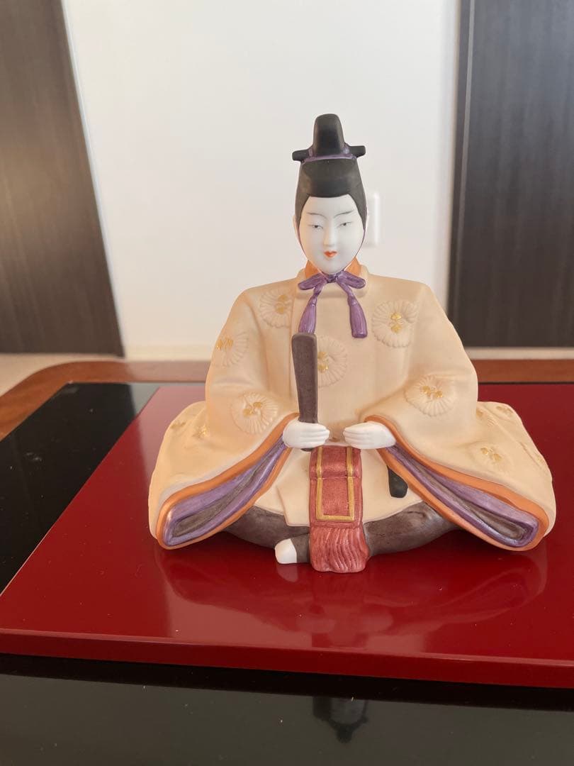 のりたけ謹製 陶器びな 雛人形 お内裏様 お雛様 ビンテージ