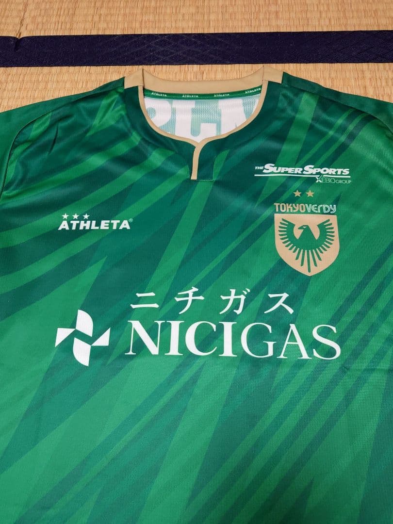 2025年 東京ヴェルディ25番 熊取谷選手 ホーム レプリカ ユニフォーム