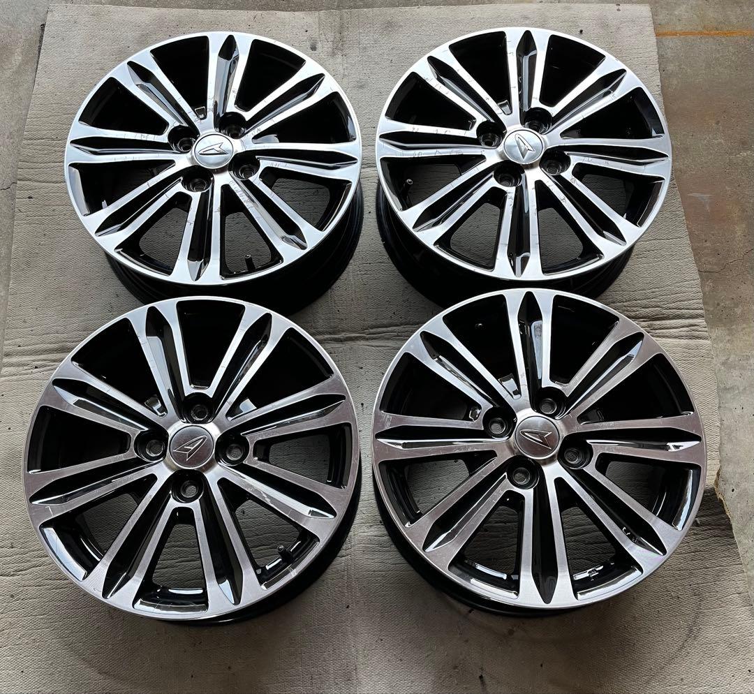 ダイハツ純正15インチホイール4本 タントカスタム純正 - メルカリ