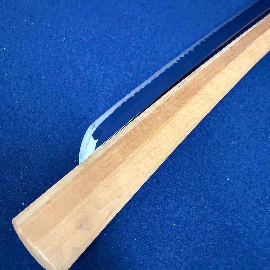 模造刀 模擬刀 太刀 白鞘 全長約100cm刃渡約70cm 重さ約1100g