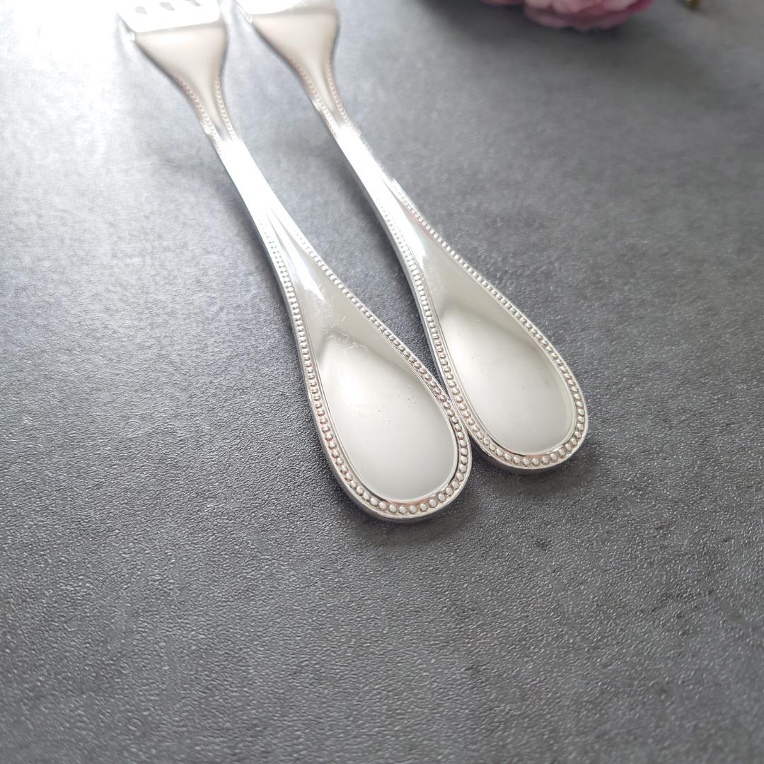 希少 美品 クリストフル パール スタンダードフォーク 2点