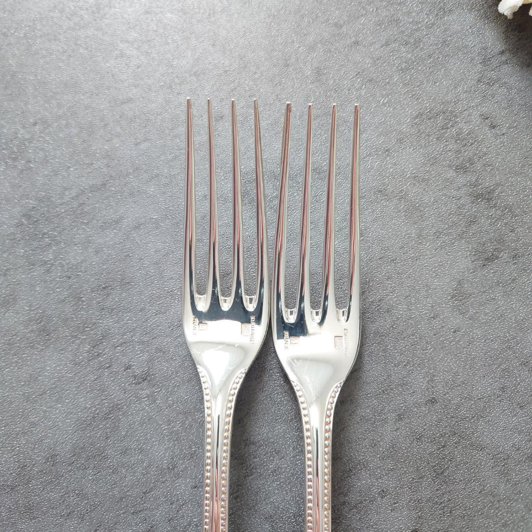 希少 美品 クリストフル パール スタンダードフォーク 2点