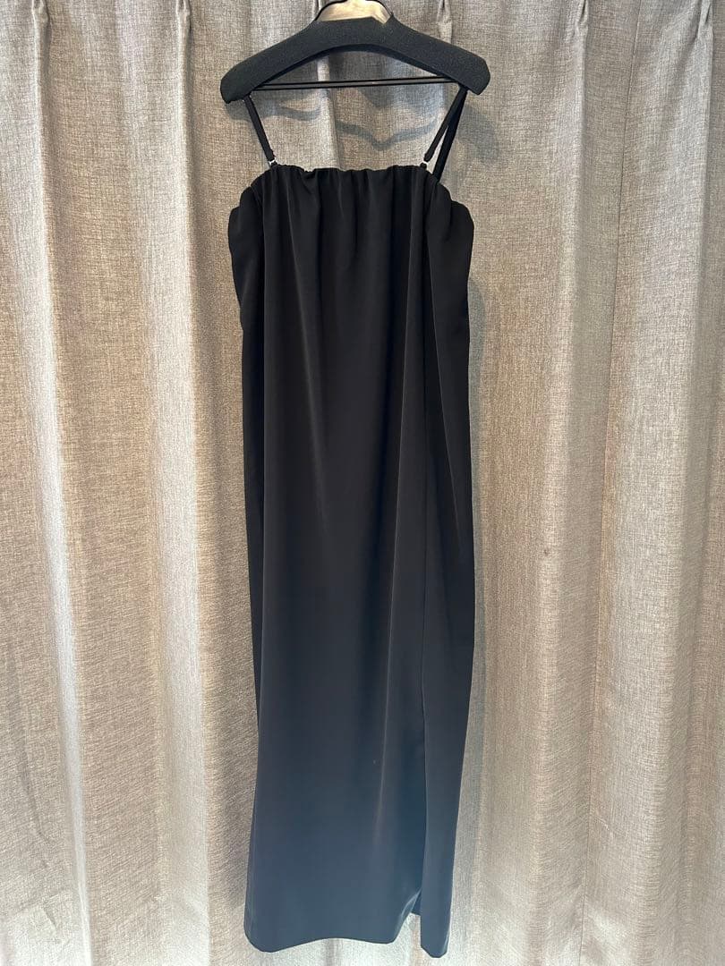 スーツ・フォーマル・ドレス Andresd back sheer gilet setup dress