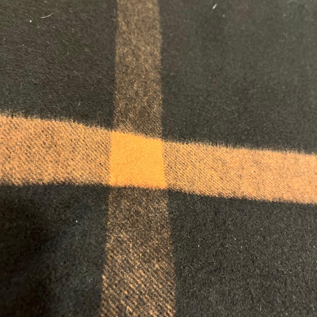 『美品』ジョンストンズ　 100%カシミヤ ストール　ブラウン　チェック　レア