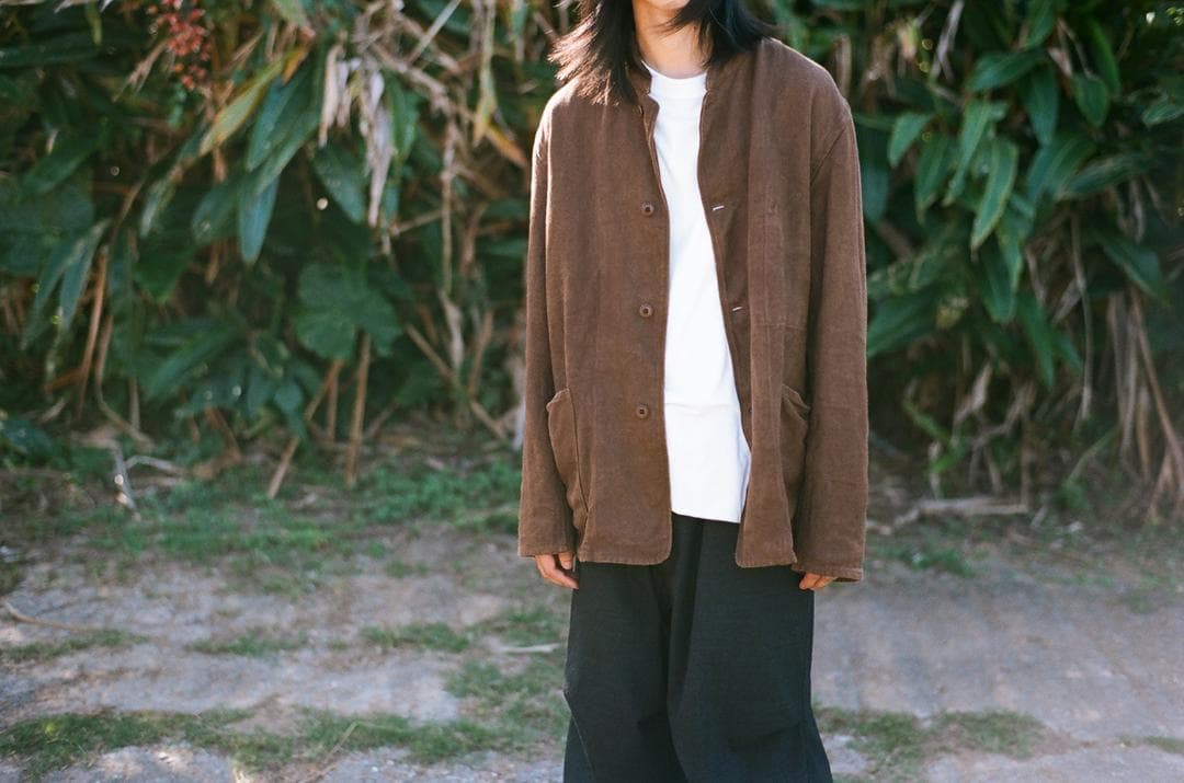 COMOLI (コモリ) ヘンプダック スタンドカラージャケット サイズ 2