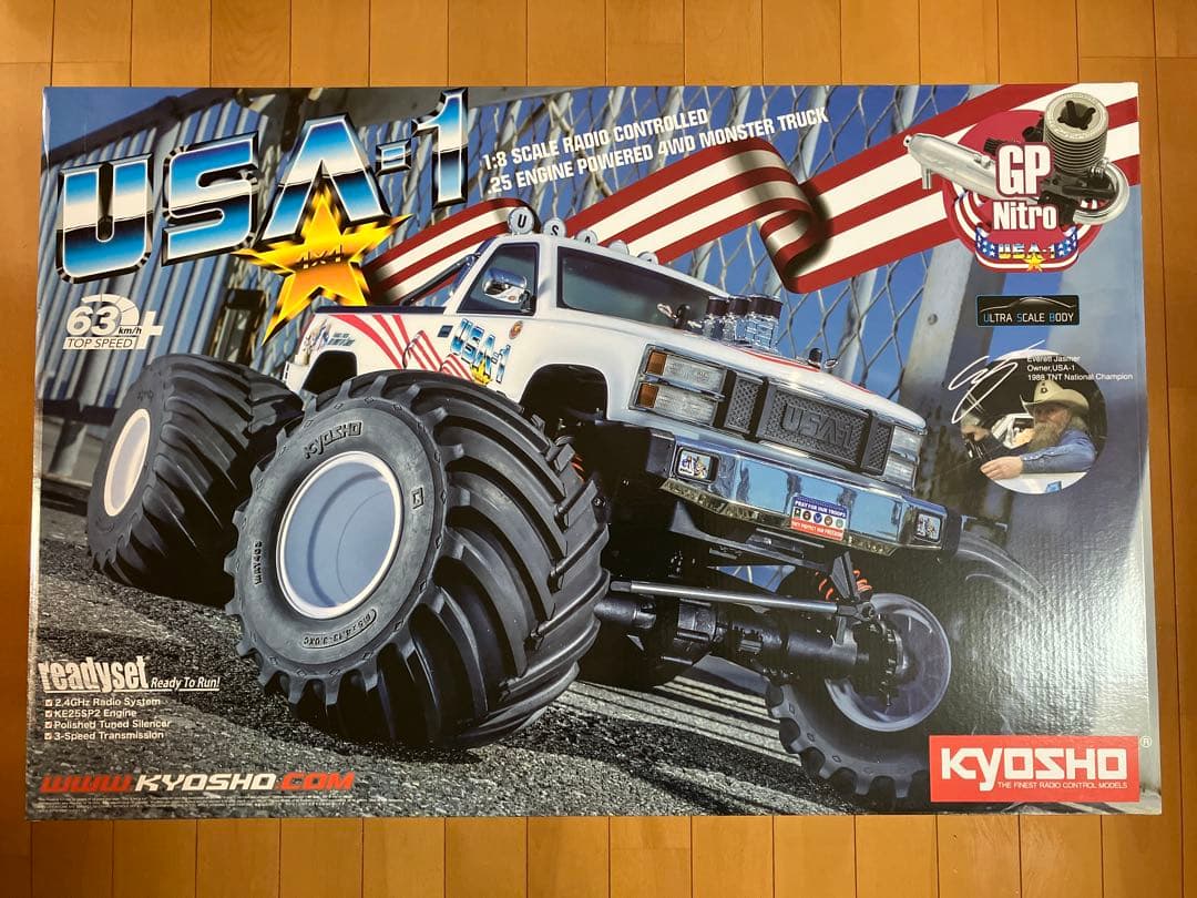 KYOSHO USA-1 1/8スケール ラジコンモンスタートラック