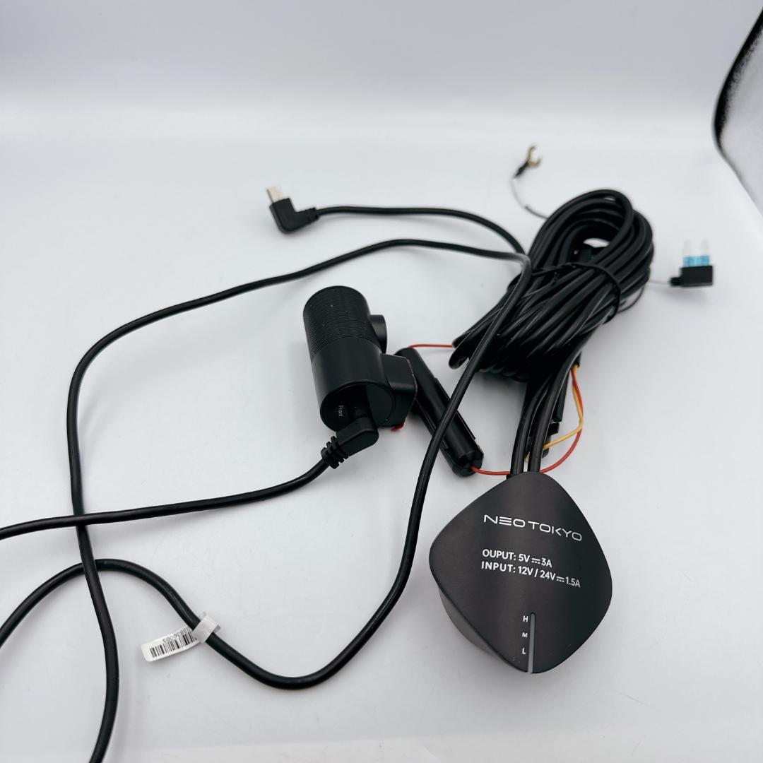 【美品】NEO TOKYO ミラー型ドライブレコーダー 前後2カメラ