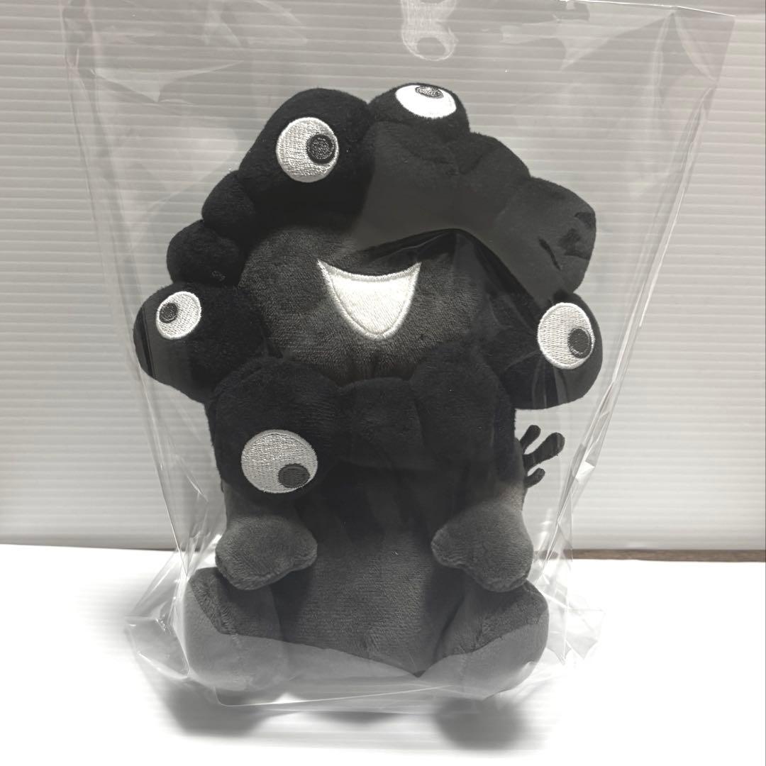 新品タグ付き 大阪関西万博限定 ミャクミャク お手玉風ぬいぐるみ 黒