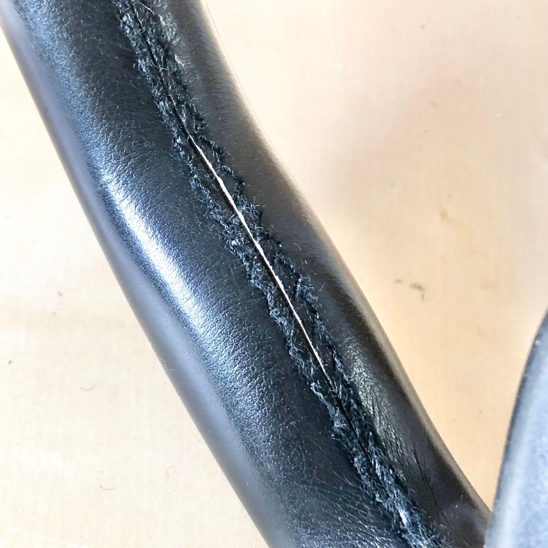 personal ステアリング 革巻き 35Φ ホーンボタン付