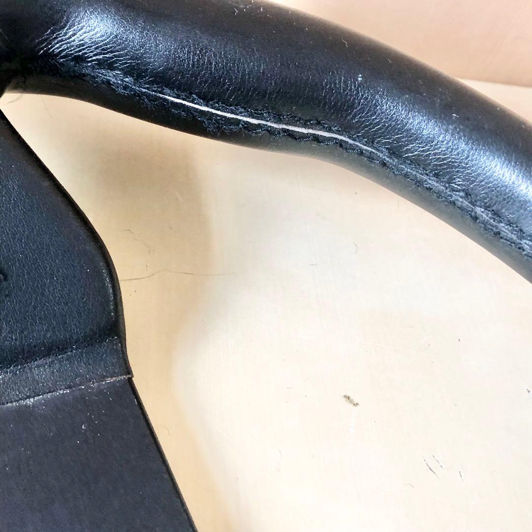 personal ステアリング 革巻き 35Φ ホーンボタン付