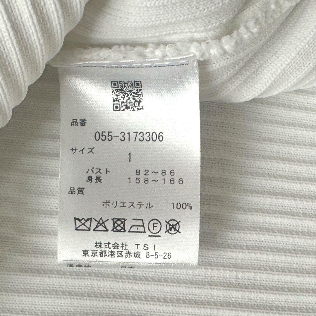 PEARLY GATES パーリゲイツ　袖フリルノースリーブニット1