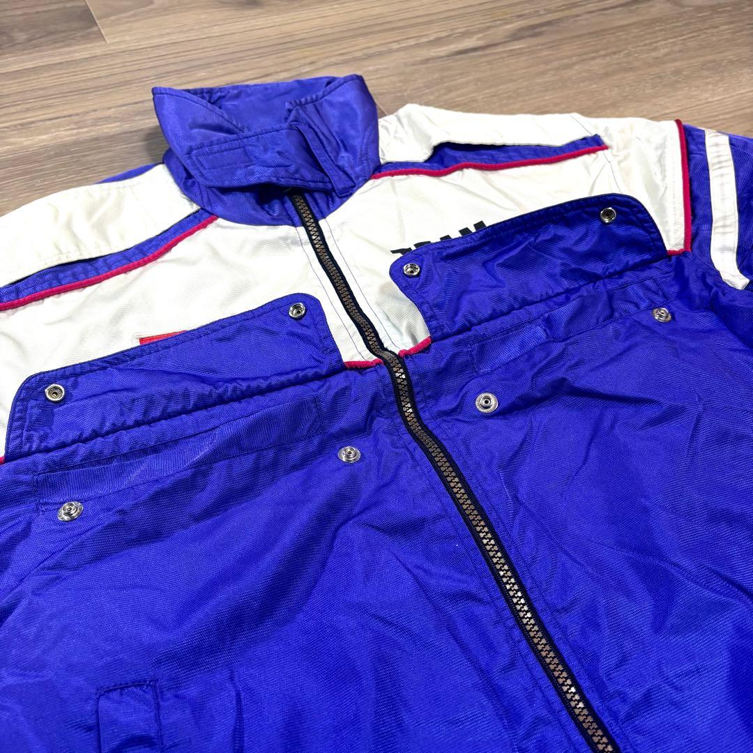YAMAHA 90s テック系　ヤマハ　レーシングジャケット L 当時物