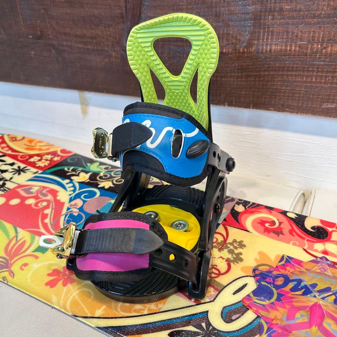 ◇美品◇ SPOON ANGEL 128cm キッズスノーボード　スプーン