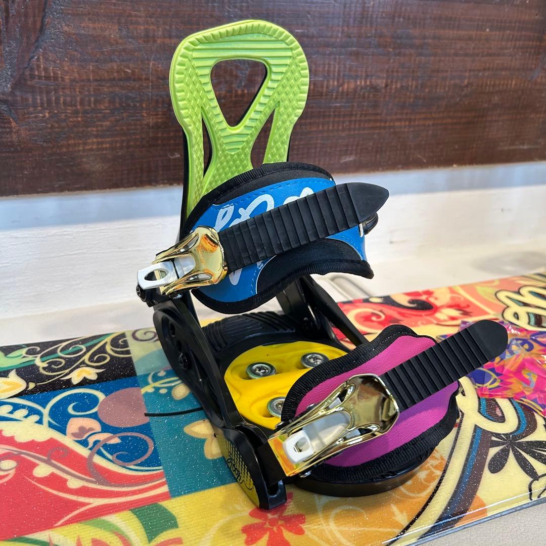 ◇美品◇ SPOON ANGEL 128cm キッズスノーボード　スプーン