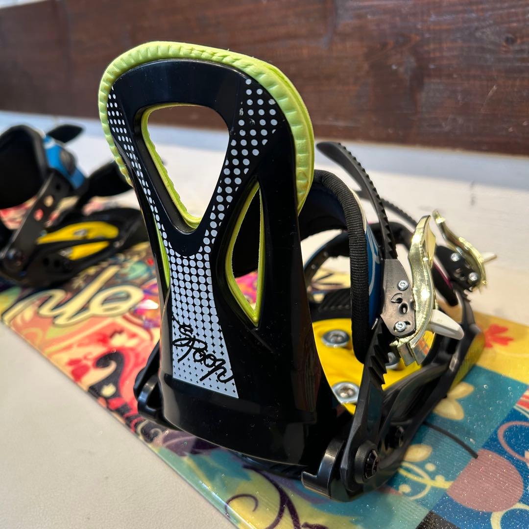 ◇美品◇ SPOON ANGEL 128cm キッズスノーボード　スプーン