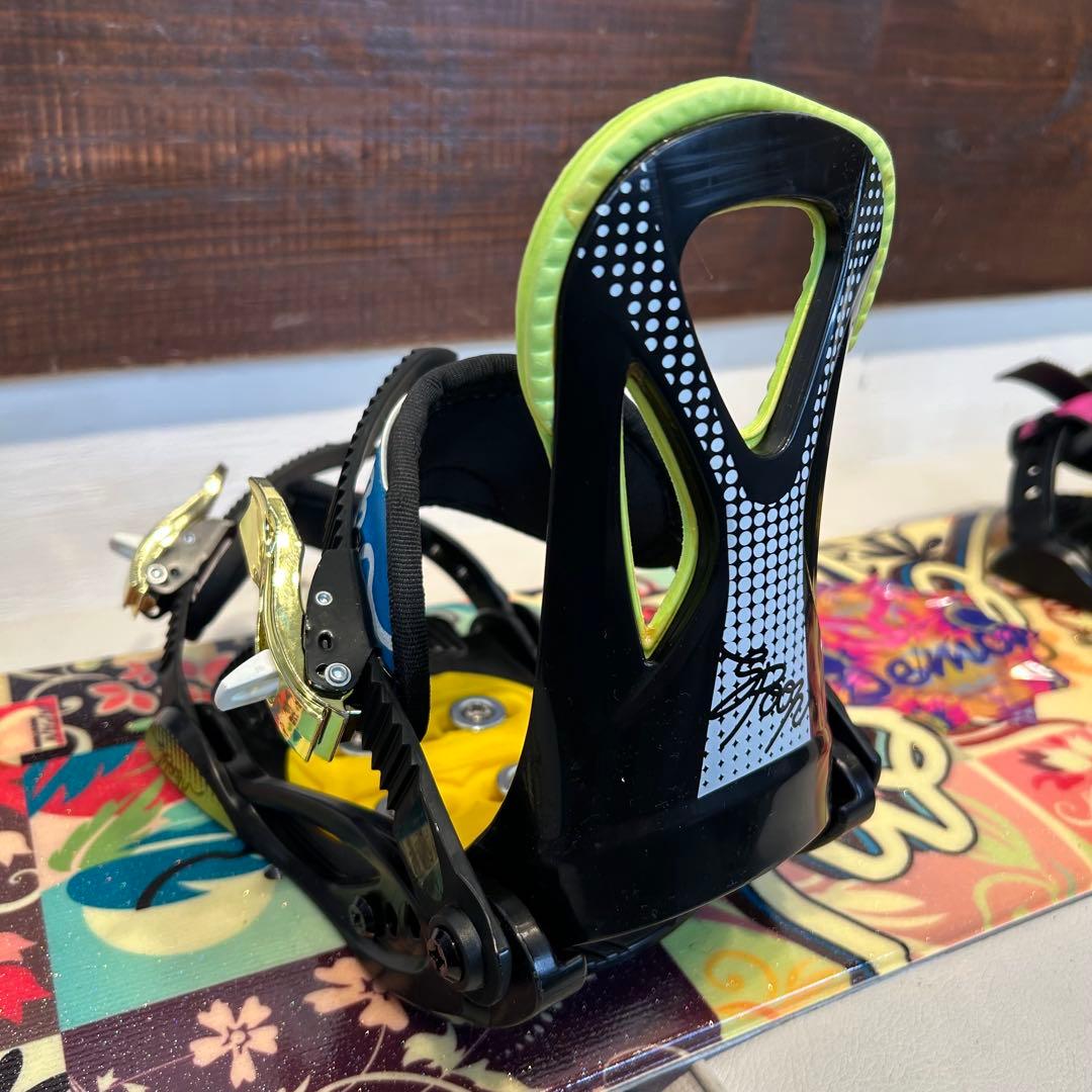 ◇美品◇ SPOON ANGEL 128cm キッズスノーボード　スプーン