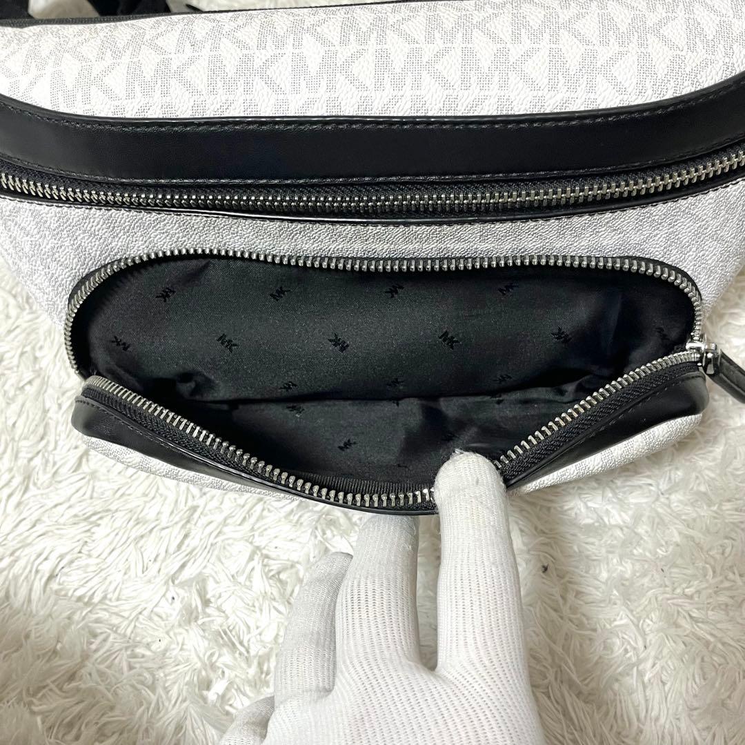 ✨入手困難✨マイケルコース ボディバッグ MK総柄 ロゴ金具 斜め掛け 男女兼用