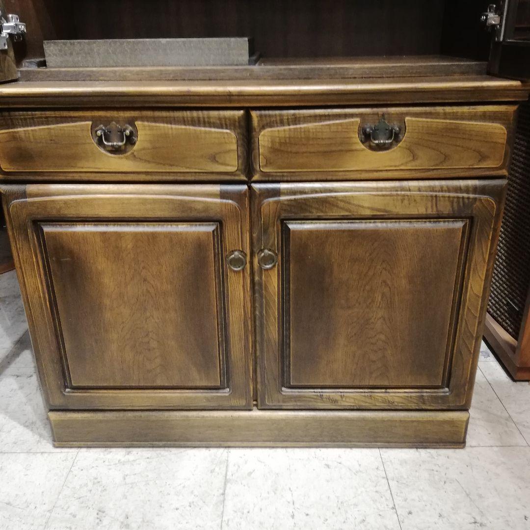 M○年末Sale東名 ヤイリファニチャー ヴィンテージカップボード 国産