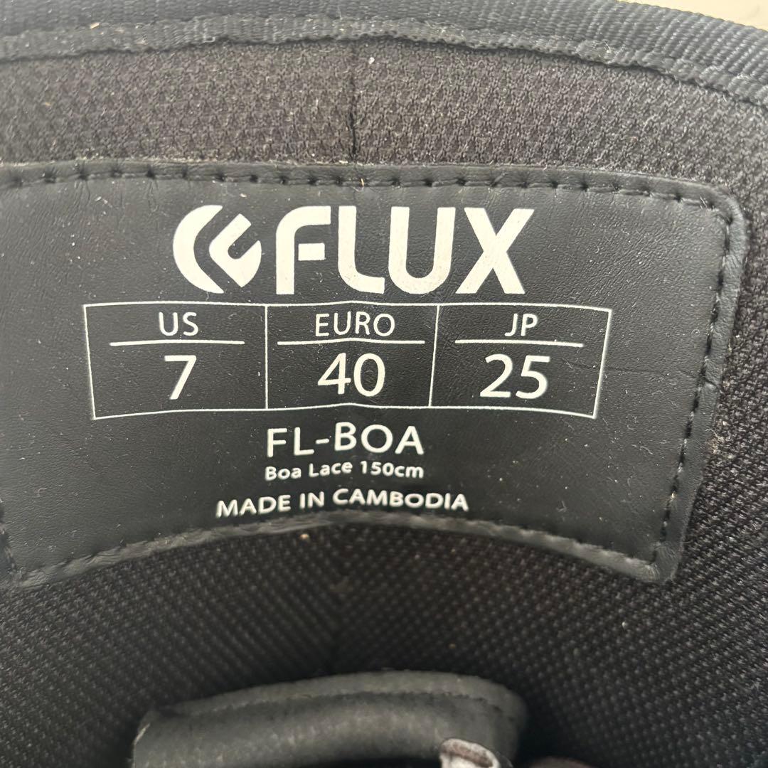FLUX　フラックス　FL-BOA 25cm スノボシューズ　スノーボード