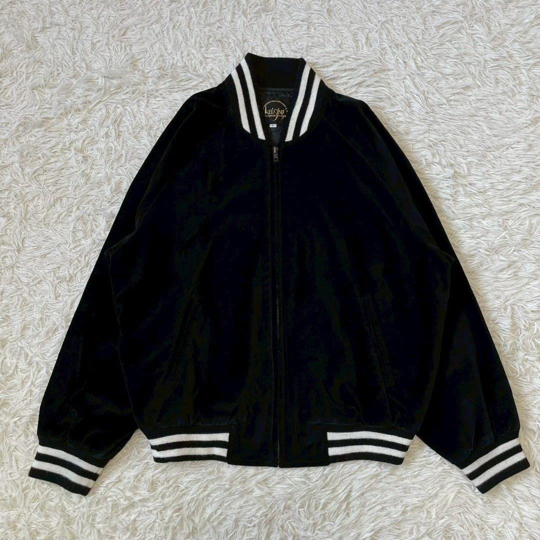 希少✨KEI SING　ラスベガス　ベロア　刺繍　大きいサイズ　ジャケット