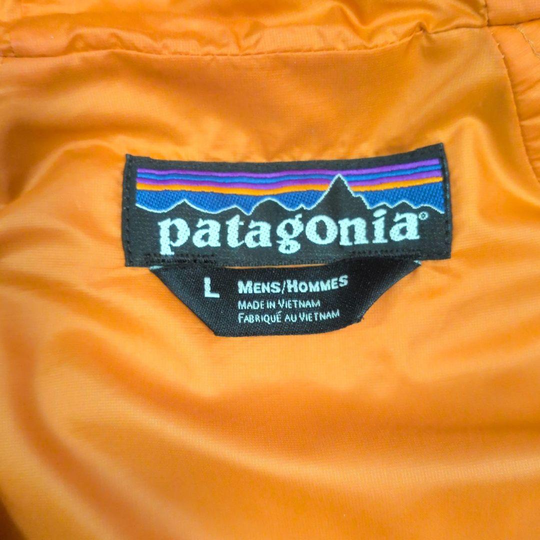 パタゴニア ナノパフ フーディ メンズ Lサイズ オレンジ 2011年製