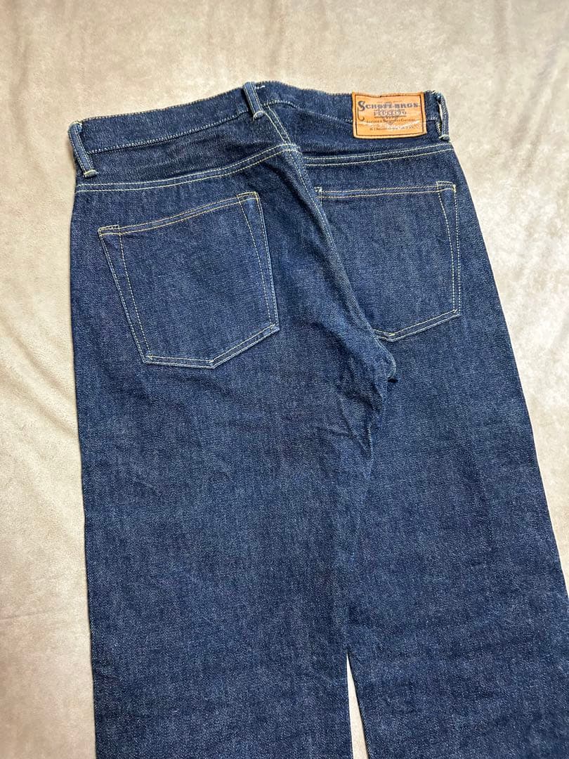 Schott 日本製 対戦モデル ジーンズ W30 ワンウォッシュ 赤耳
