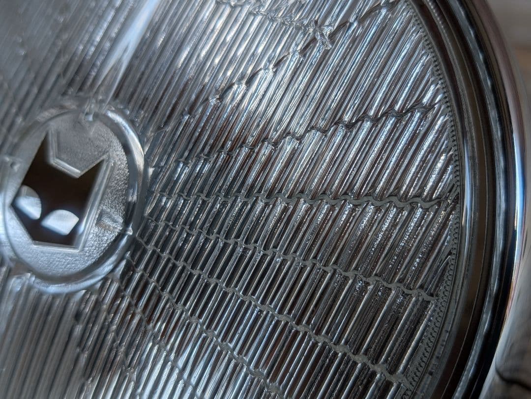 マーシャル 720 ヘッドライト クリアレンズ リム付 金猫 キティカット 旧車